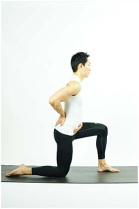 Hip flexors stretch