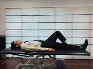 Knee Osteoarthritis Straight Leg Raise Exercise 1